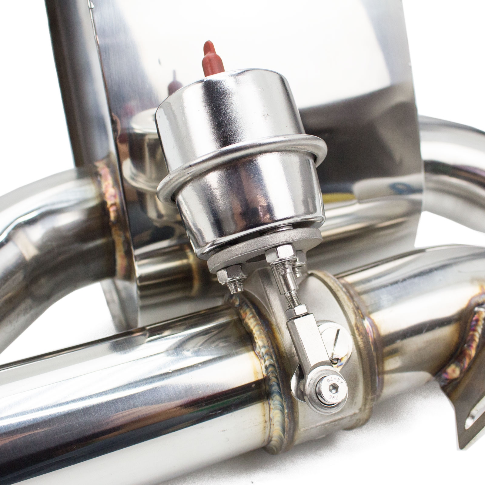 Rev9 Stainless Steel AxleBack Exhaust Kit Pressurized Control Actuator