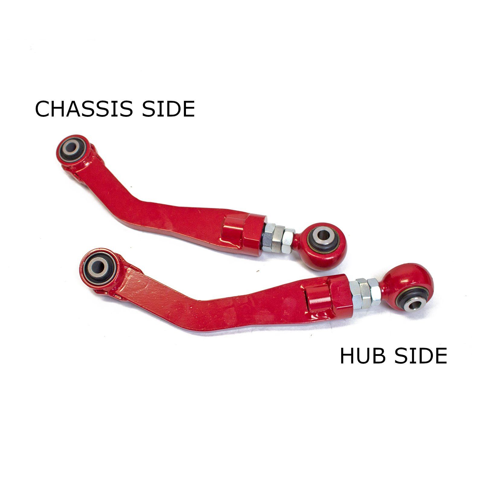 Adjustable Rear Upper Camber Arms w/ Spherical Bearings fits Mercedes ...