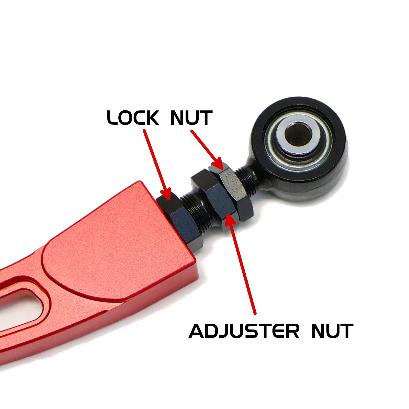 背中かき Mazda CX-7 (ER) 2007-12 Adjustable Camber Rear Upper Arms