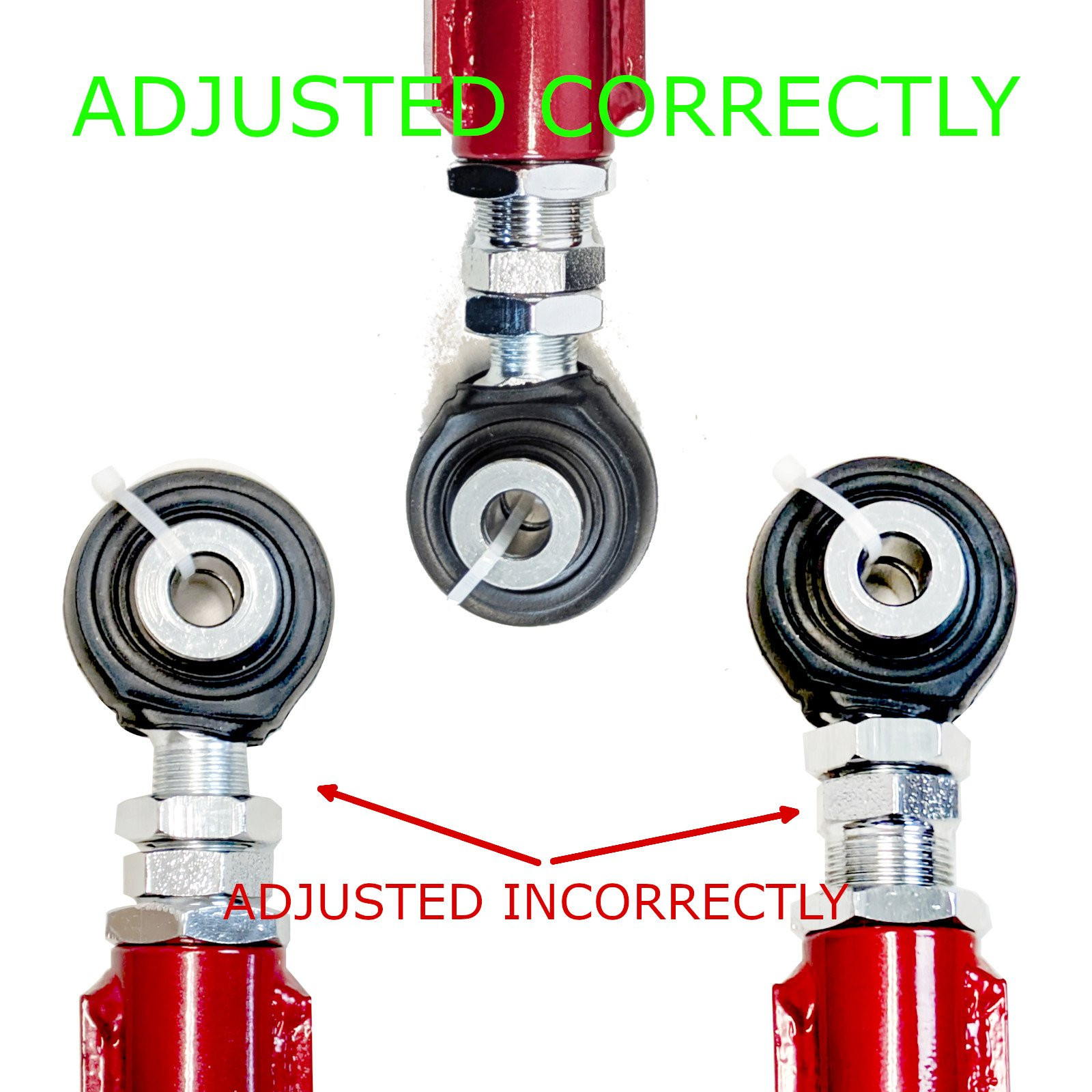 Adjustable Rear Camber Kit With Spherical Bearing for Mercedes-Benz S ...