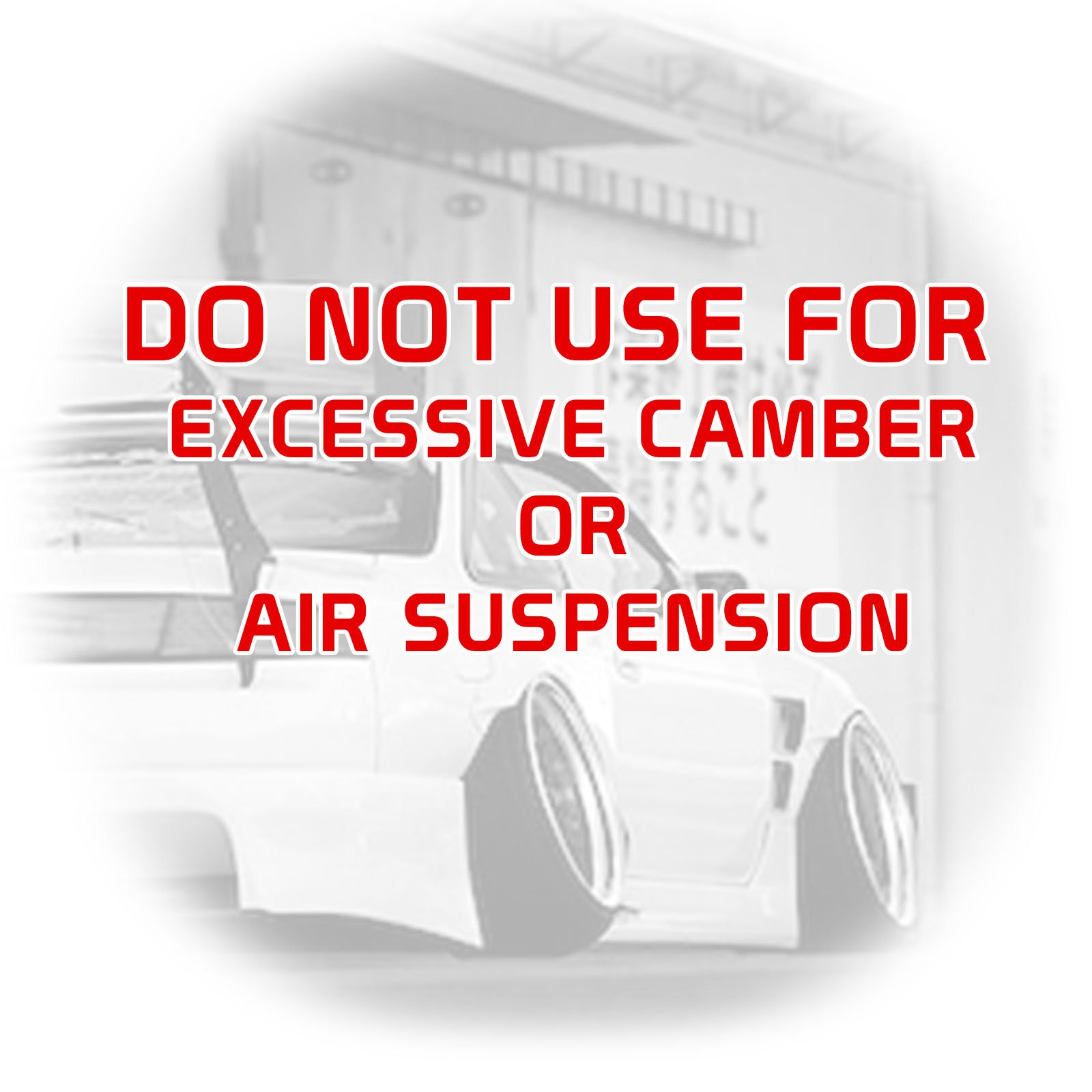 Adjustable Rear Upper Camber Arms w/ Spherical Bearings fits Mercedes ...