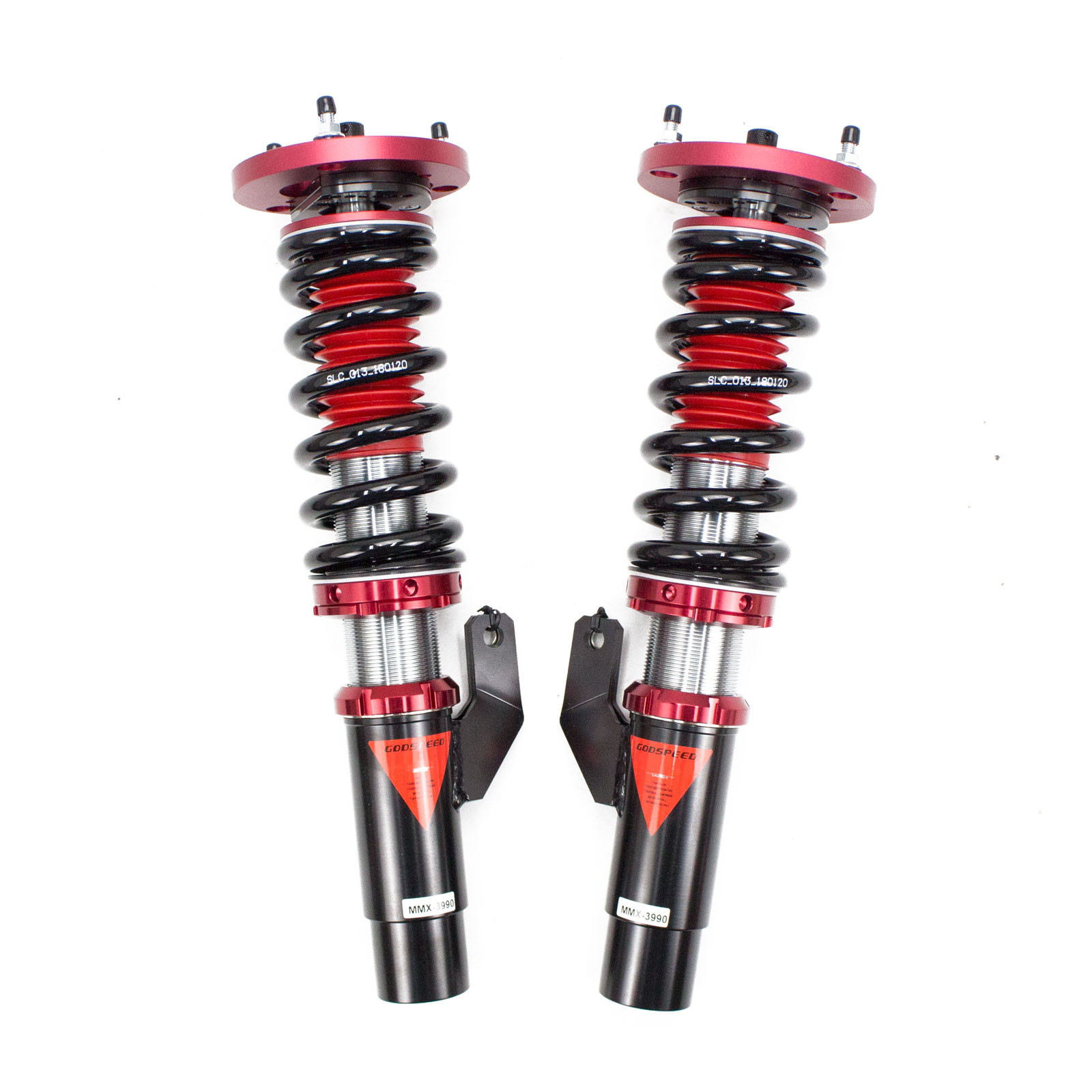 MaXpeedingrods Coilover Kit For BMW E46 3 Series 1998-2006 - 24 Level Damping, Lowering Suspension, Red