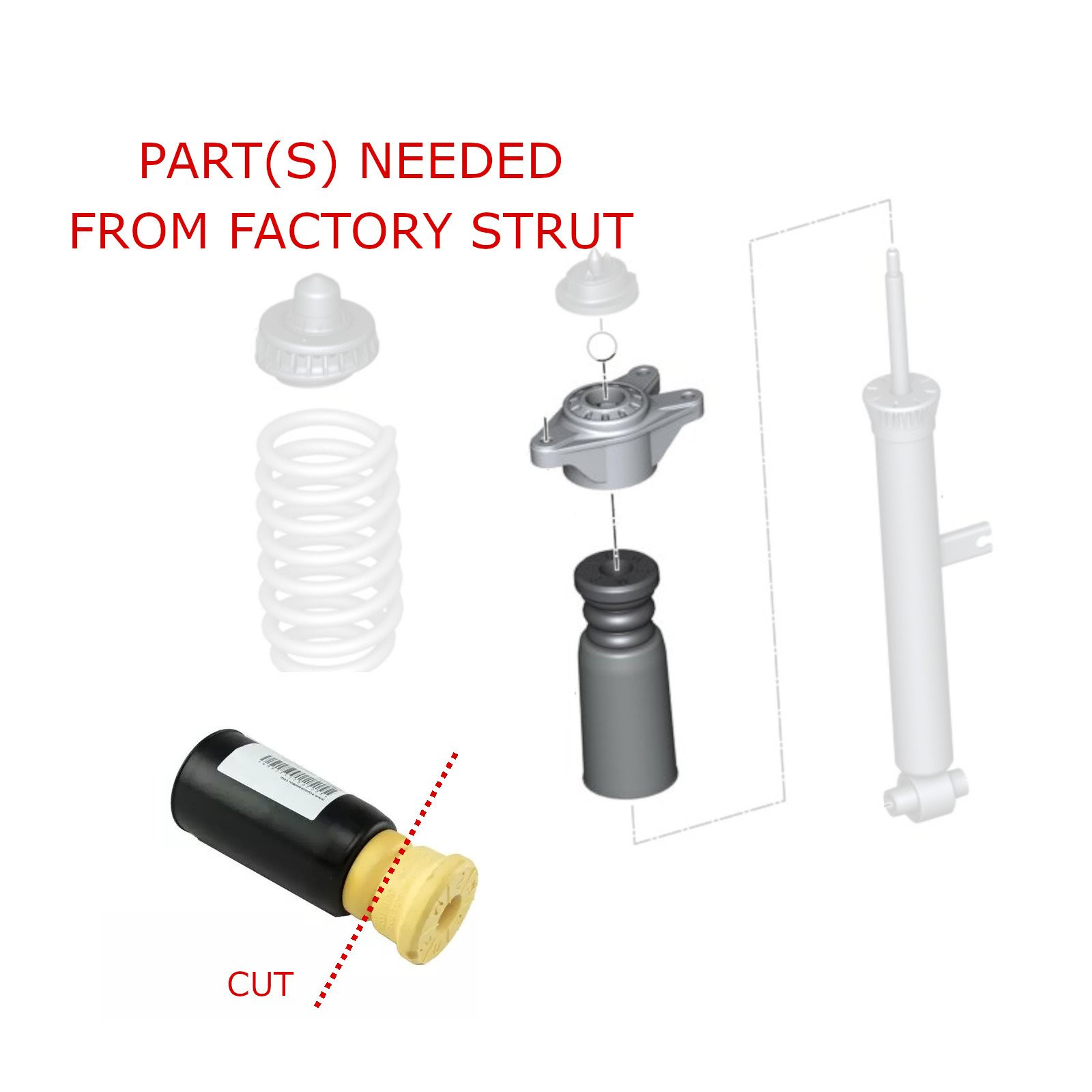 Lowering Kit for BMW 230i RWD AWD (G42) 2022-25 MonoRS