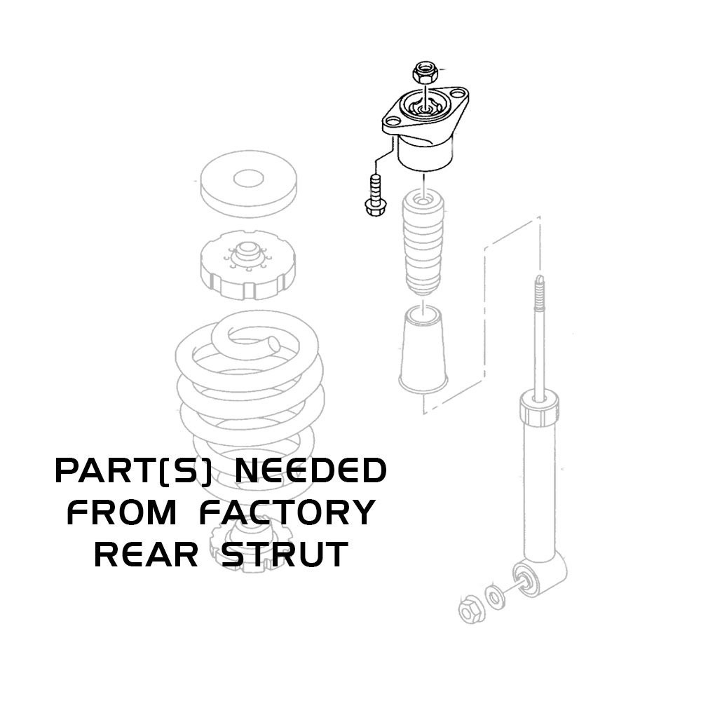 Lowering Kit for Audi A4 / A4 QUATTRO (B6/B7) 2002-09 MonoRS
