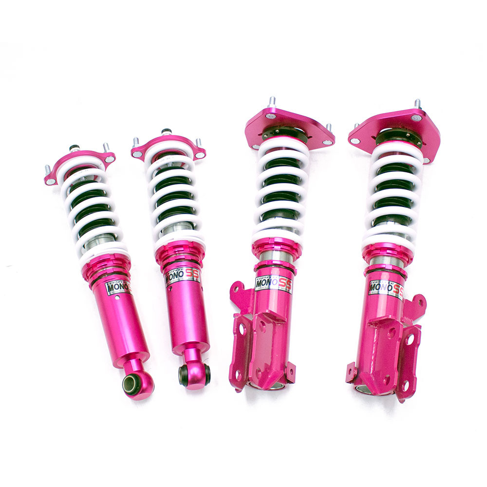 For 00-05 Mitsubishi Eclipse Red Adjustable Scaled Coilover Lowering Springs Set 