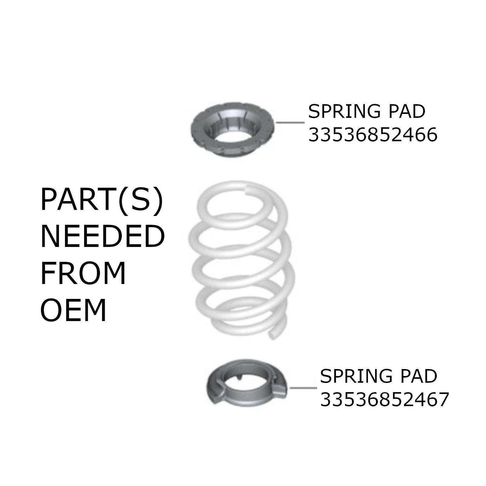 Lowering Kit for MINI Cooper / Cooper S / JCW (F55/F56/F57