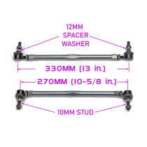 BMW Z4 (E89) 2009-2016, Front Sway Bar Adjustable Links, OE Replacement