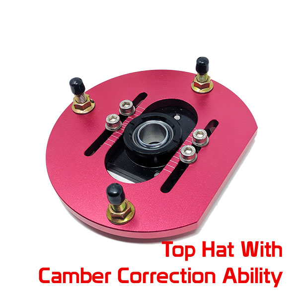 Top Hat With Camber Adjusting Ability